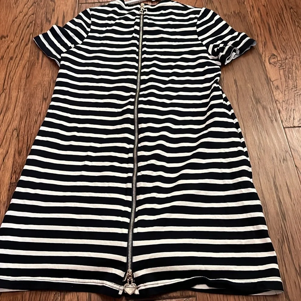 Kate spade, stripe, zip back knit dress size small - Picture 10 of 11